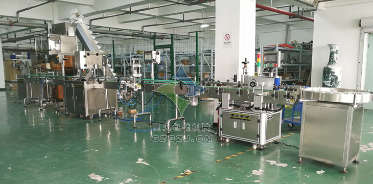 自動化雜糧顆粒罐裝包裝生產(chǎn)線